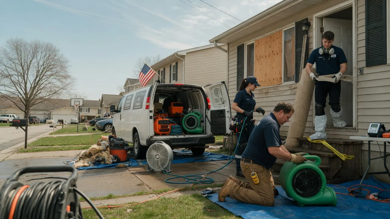 Water Damage Restoration in Pryor, OK near me